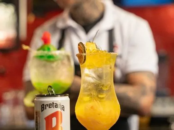 Soda mango lychee