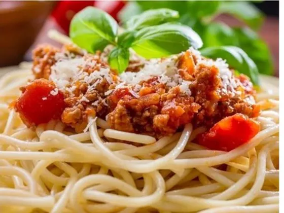 Pasta a la boloñesa